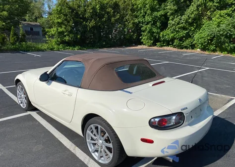 2006 Mazda Mx-5 Miata from USA, damaged, VIN JM1NC25F860113578